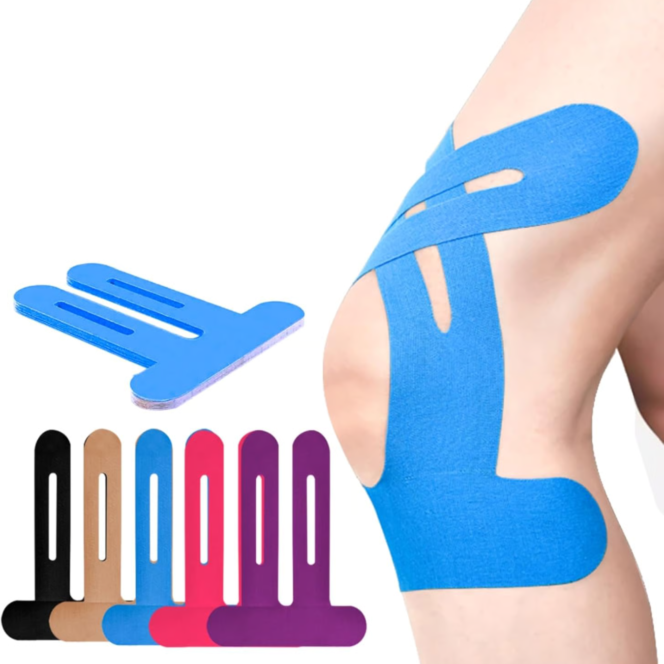 Wsparcie na kolano Aktivkine Kinesiotape | Silne wsparcie podczas sportu i rehabilitacji