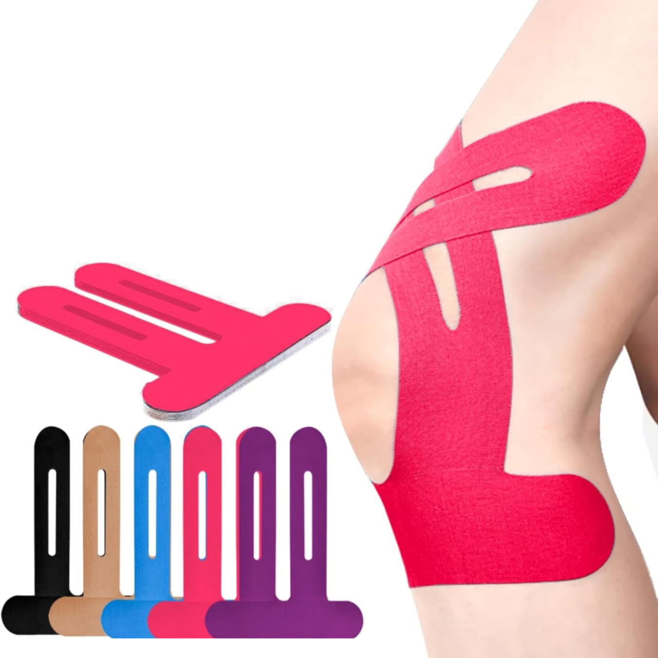Wsparcie na kolano Aktivkine Kinesiotape | Silne wsparcie podczas sportu i rehabilitacji