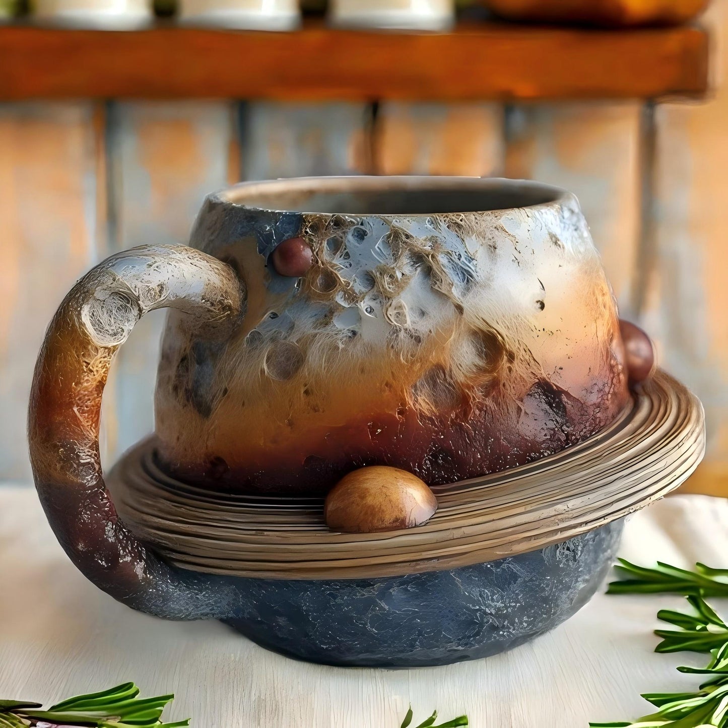 🌙 Kosmiczny Kubek Cudów™ — Pij wśród Gwiazd i Planet Każdego Dnia 🌠