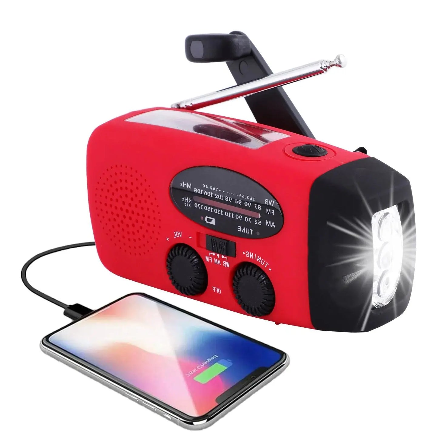Wielofunkcyjne Przenośne Radio Awaryjne Aurora