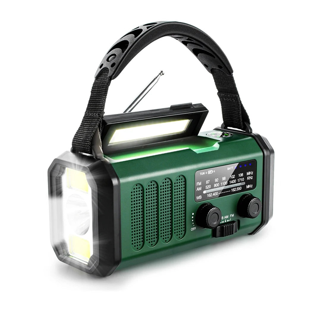 Profesjonalne Radio Nadzwyczajne E30 z Energią Słoneczną, Ręcznym Napędem i Mocną Latarką na Wypadek Kryzysu