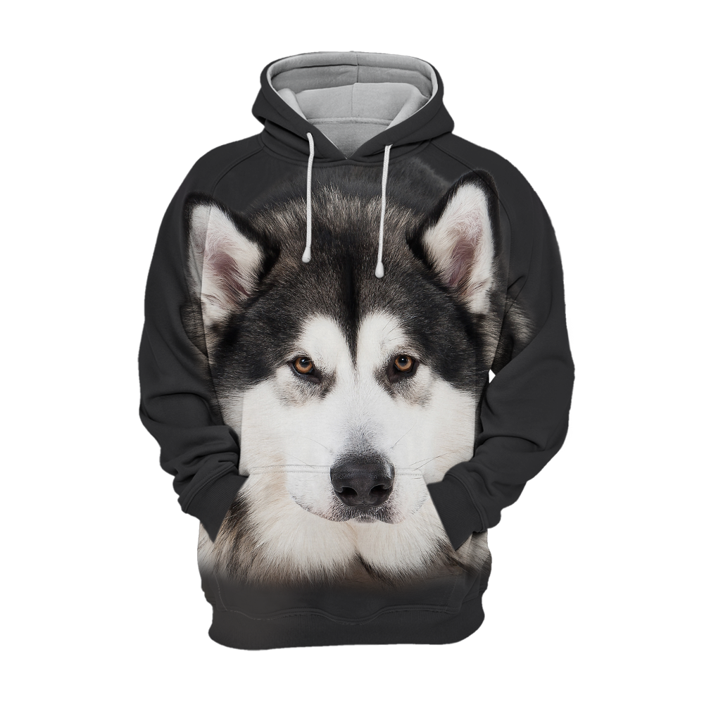 Unisexowy Kaptur dla Psów | Alaskan Husky Cichy