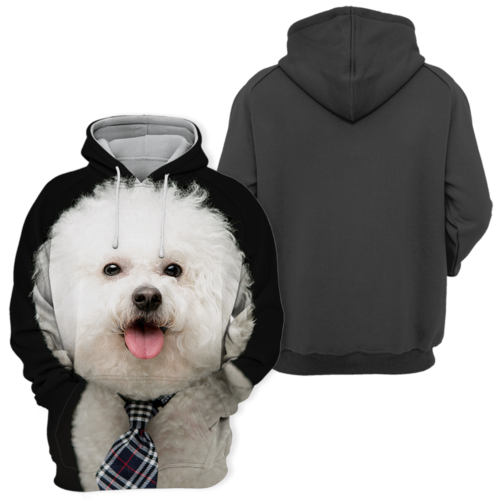 Unisexowa Bluza dla Psów | Bichon Frise