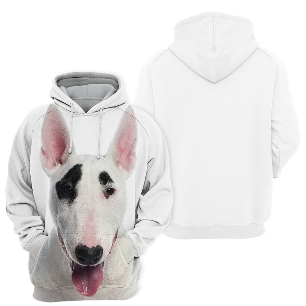 Unisex Hoodie dla psów | Szczeniak Bull Terrier