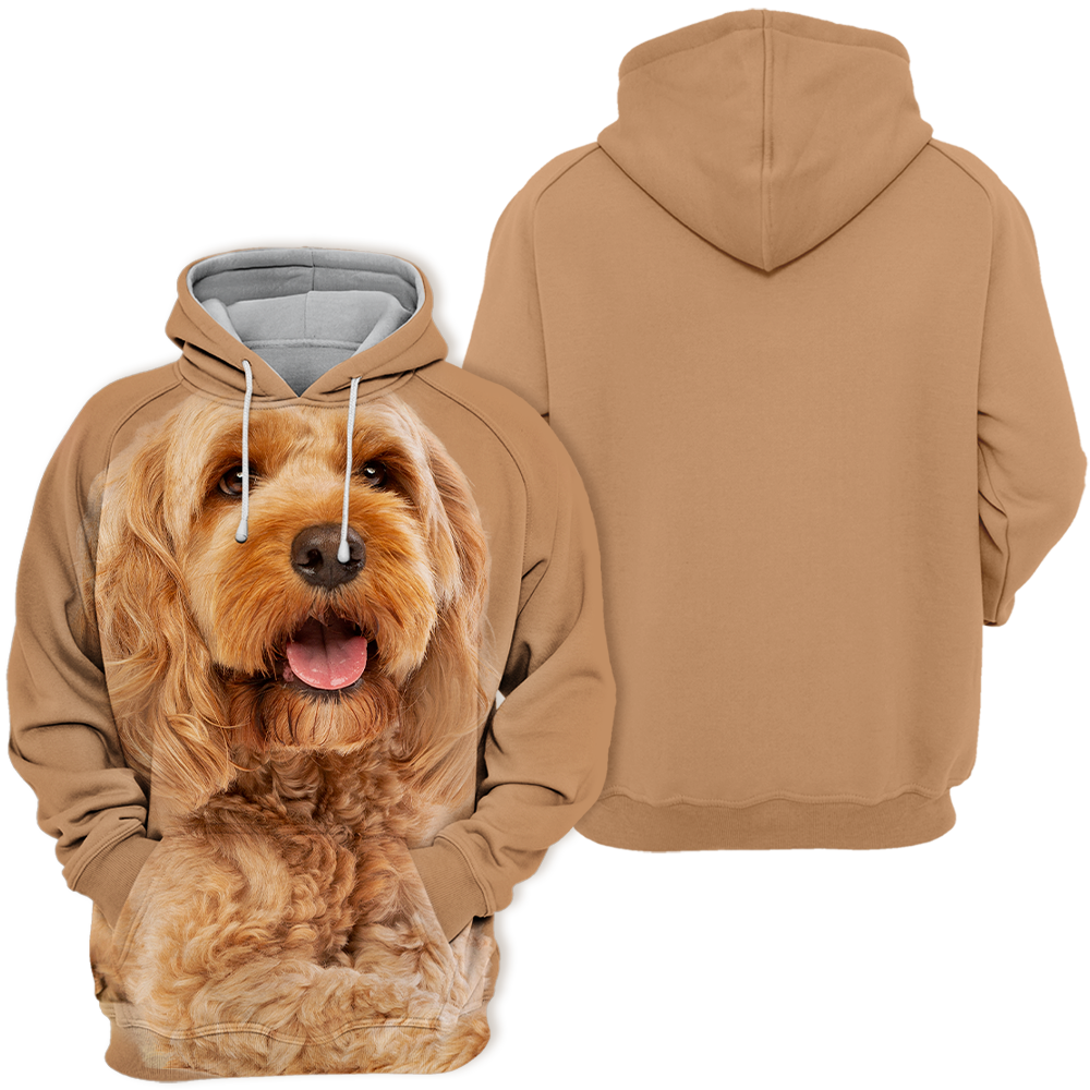 Unisexowy Hoodie dla Psów | Uroczy Cockapoo