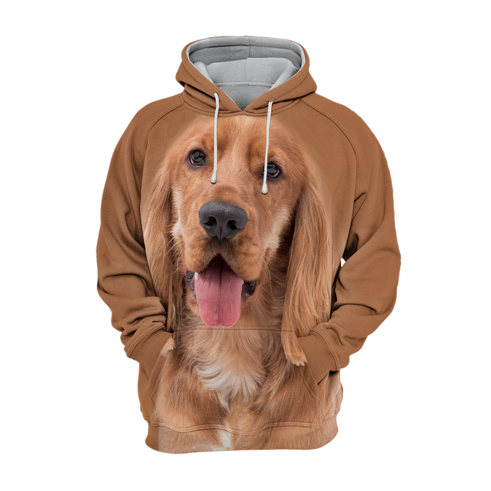 Unisexowy Kaptur dla Psów | Cocker Spaniel Szczęśliwy