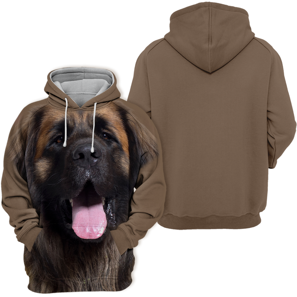 Unisexowy Hoodie dla Psów | Leonberger