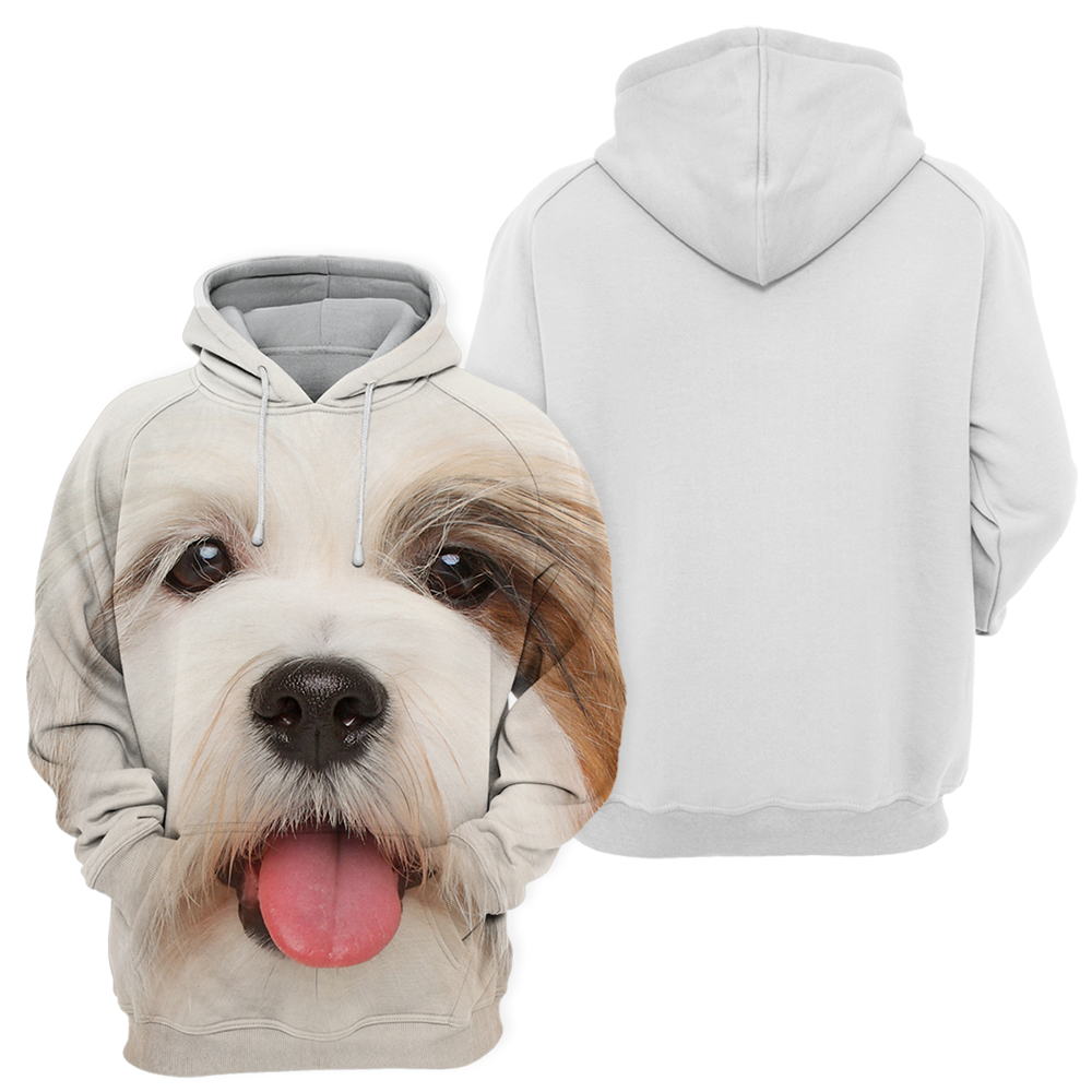 Unisexowy Kaptur dla Psów | Lhasa Apso Tybetański