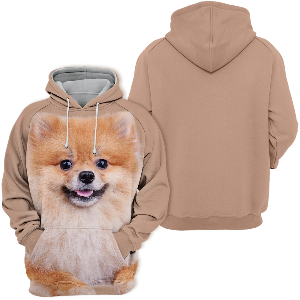 Unisexowy Kaptur dla Psów | Pomeranian
