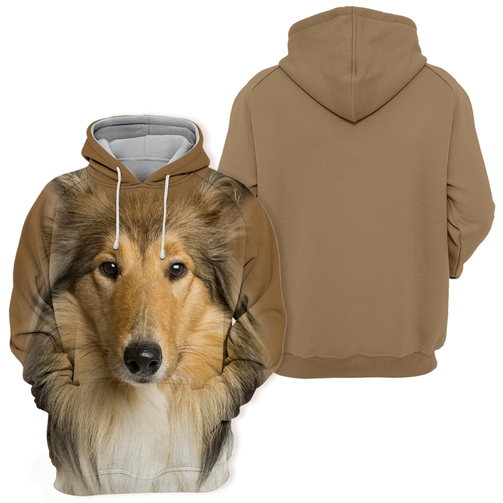 Uniseksowy Kaptur dla Psów | Szkocki Collie