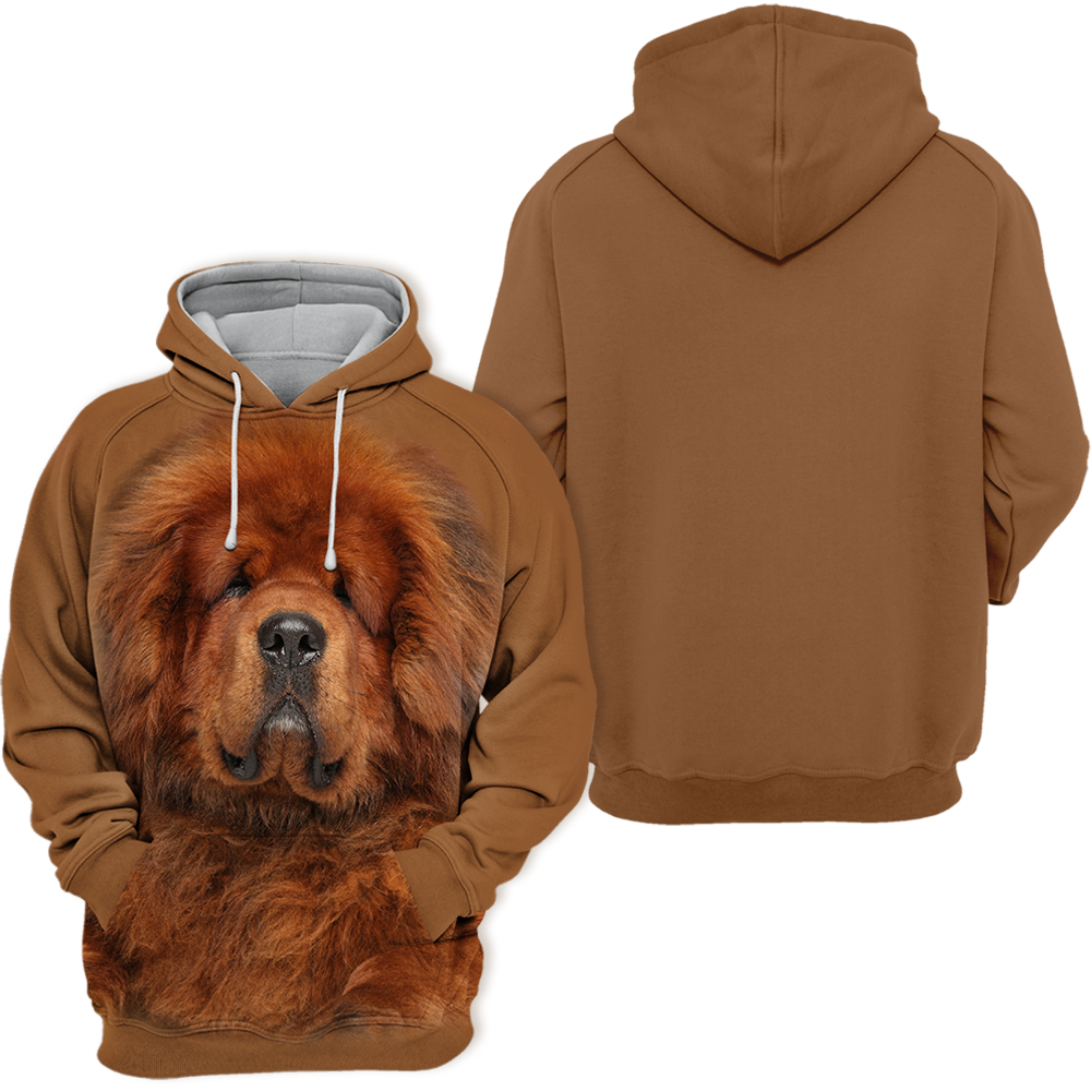Unisex Bluza dla Psów | Czerwony Mastif Tybetański