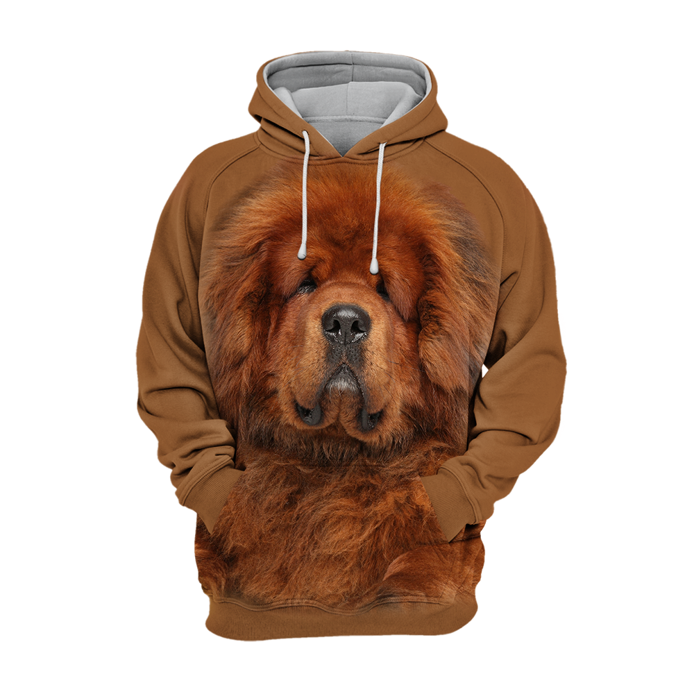 Unisex Bluza dla Psów | Czerwony Mastif Tybetański