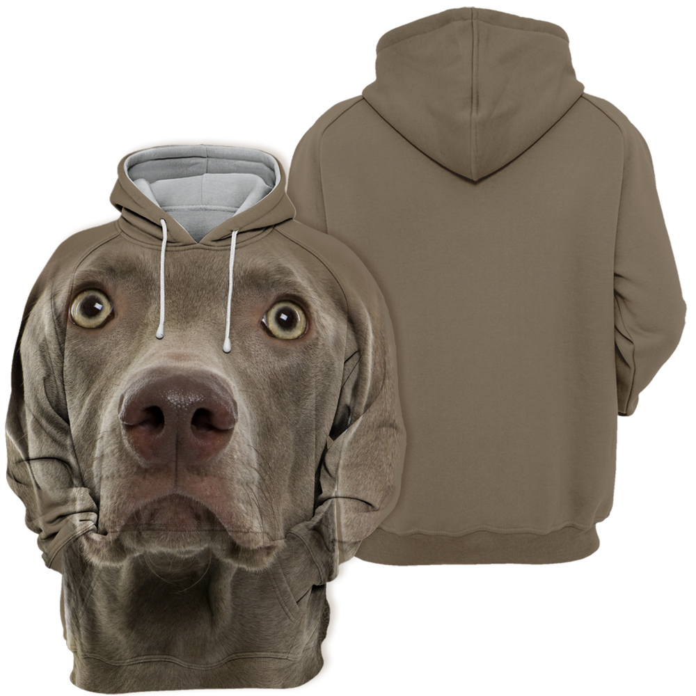 Unisexowy Kaptur dla Psów | Weimaraner