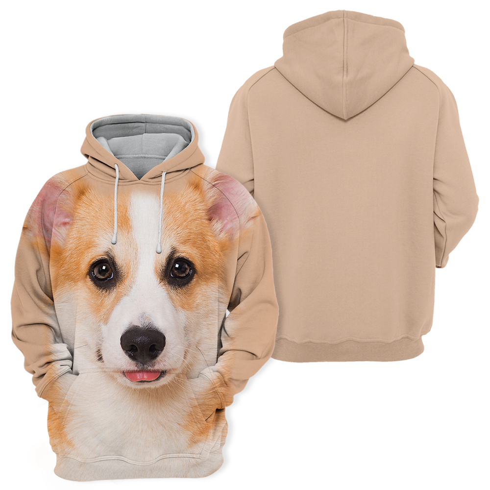 Unisexowy Hoodie dla Psów | Welsh Corgi