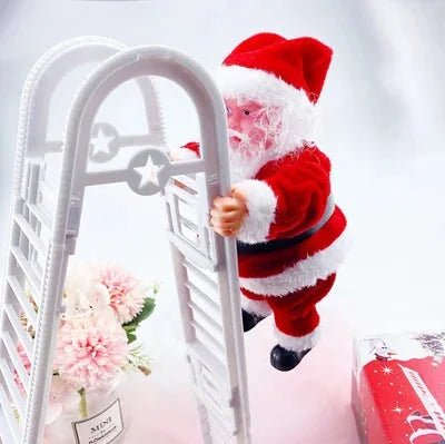 Wspinający się Święty Mikołaj, Śpiewający i Tańczący