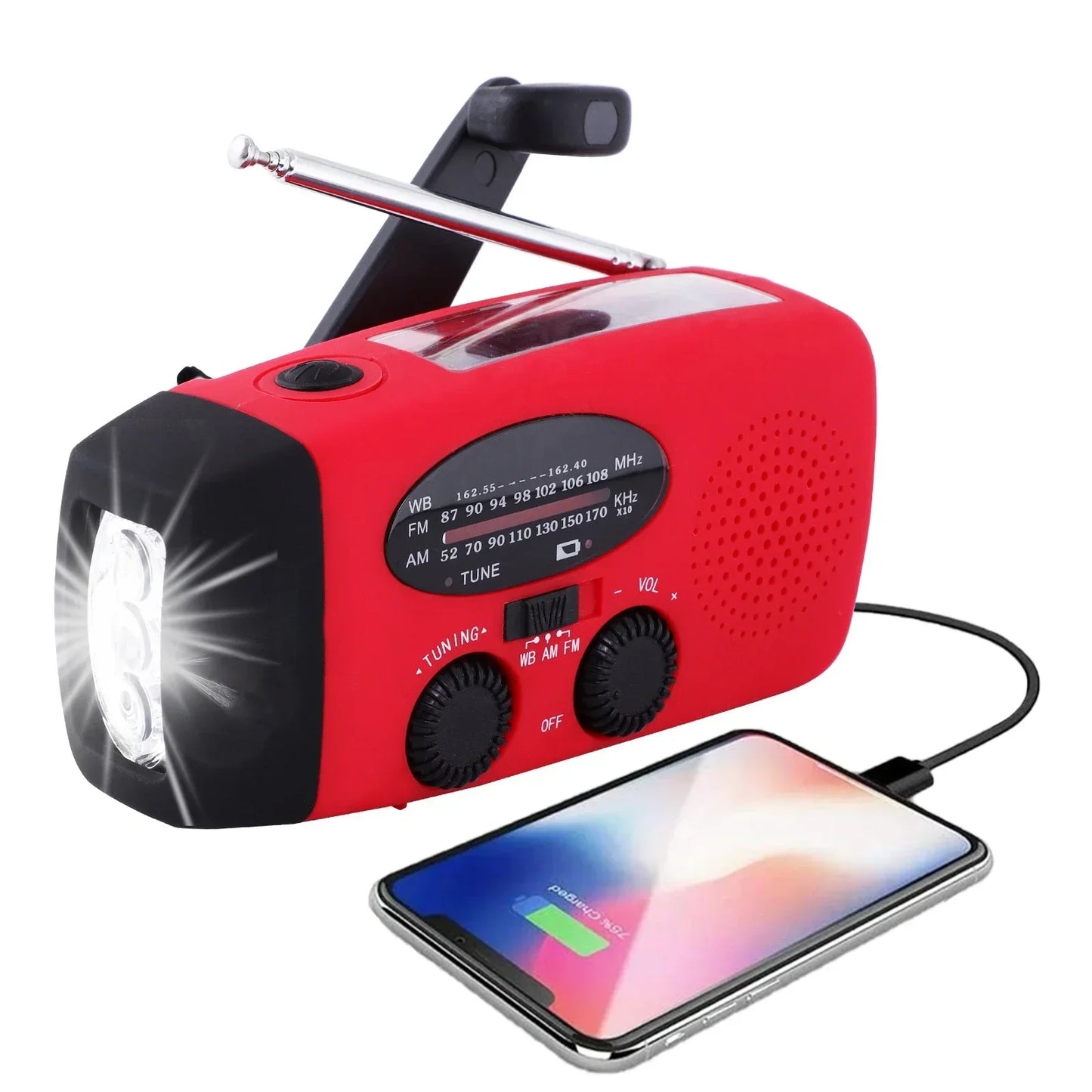 Wielofunkcyjne Przenośne Radio Awaryjne Aurora