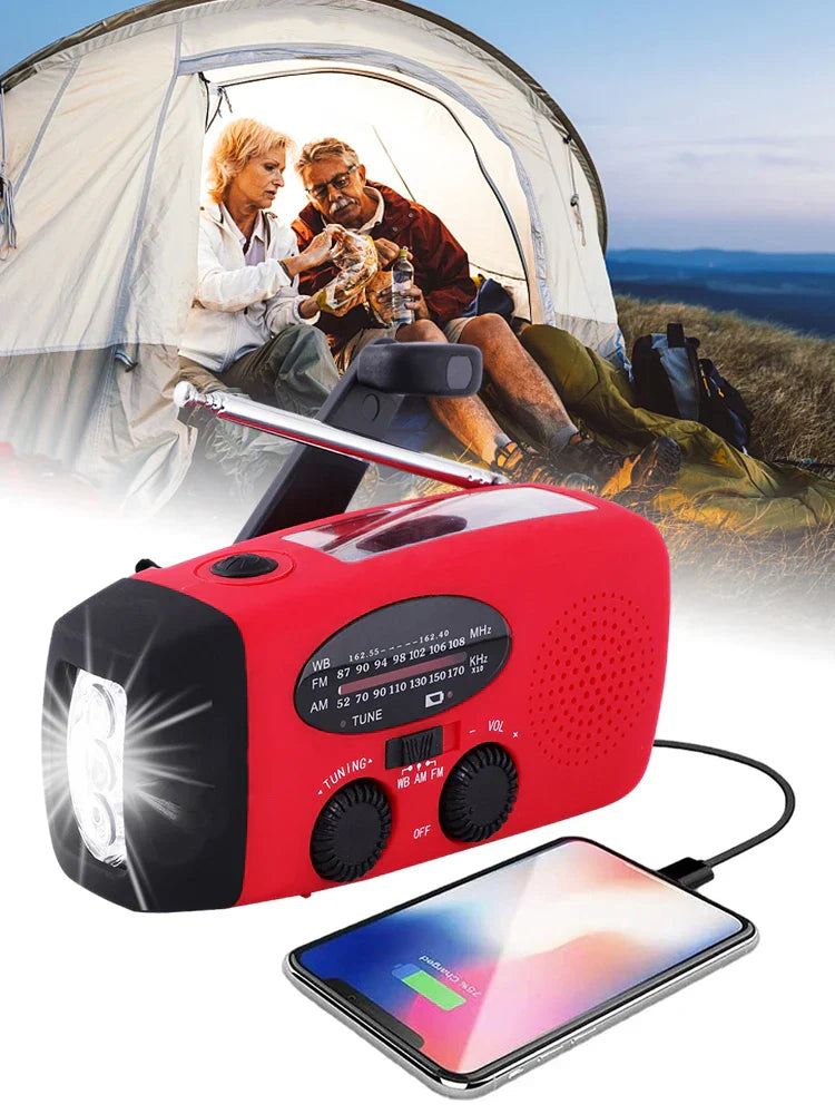 Wielofunkcyjne Przenośne Radio Awaryjne Aurora