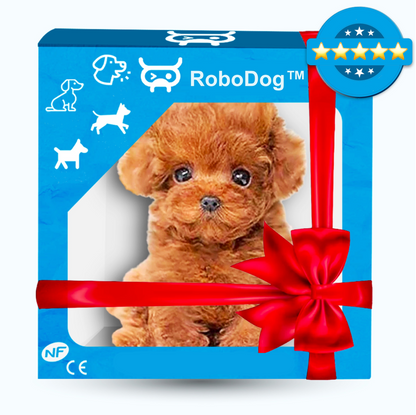 RoboDog Interactive Robotic Pet Dog – Lifelike Reactions, Rechargeable Battery & Touch Response