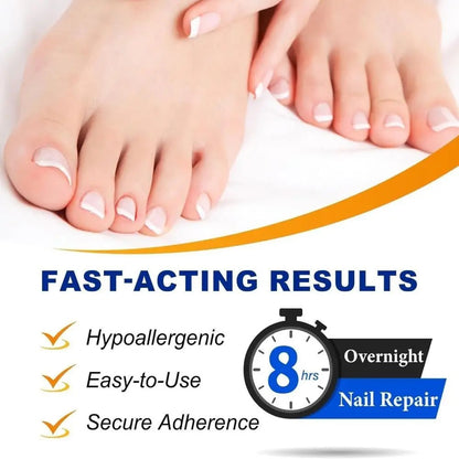 FungalPatch - Antybakteryjna Plaster na Grzybicę i Pielęgnacja Paznokci