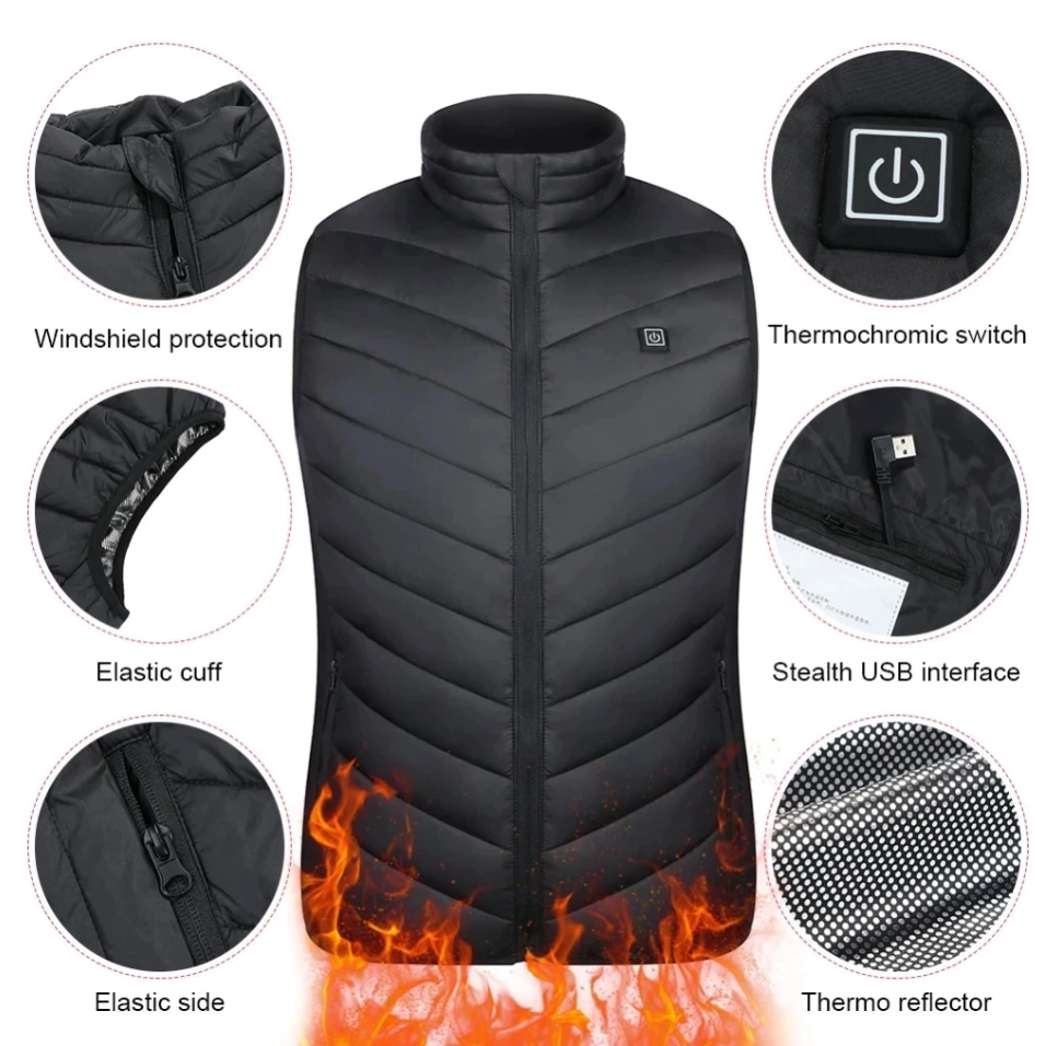 Icone™ BodyWarmer - Slim Podgrzewana Kamizelka