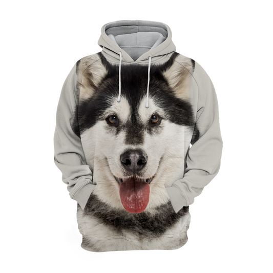 Unisexowy Kaptur dla Psa | Alaskan Husky Śmiech