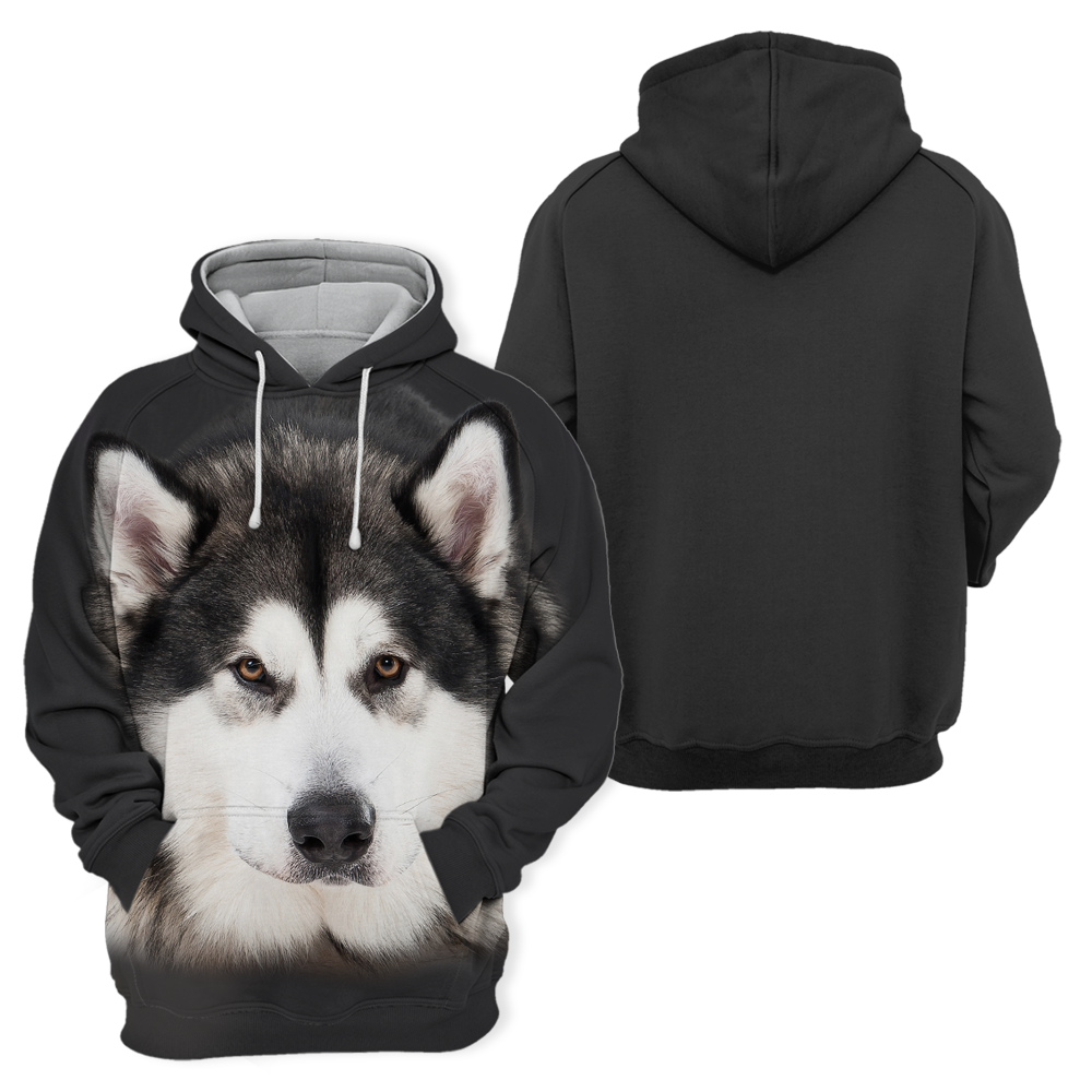 Unisexowy Kaptur dla Psów | Alaskan Husky Cichy