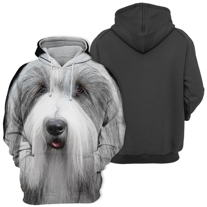 Unisexowy Kaptur dla Psów | Bearded Collie
