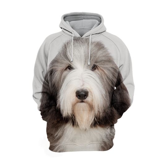 Unisexowy Kaptur dla Psów | Bearded Collie