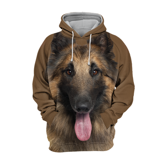 Unisexowy Hoodie dla Psów | Belgijski Owczarek Tervuren