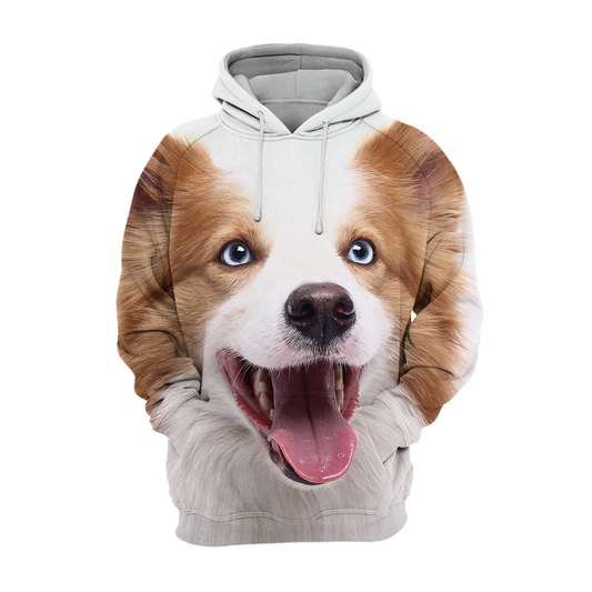 Unisexowy Kaptur dla Psów | Border Collie Brązowy