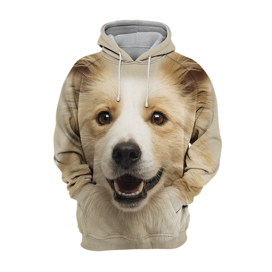 Unisexowy Kaptur dla Psów | Szczeniak Border Collie