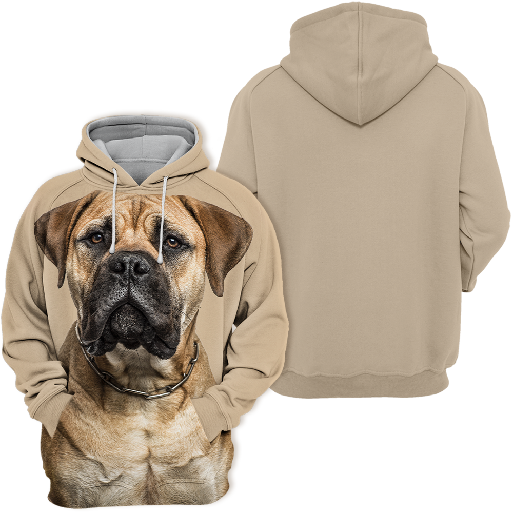 Uniseksowy Kaptur dla Psów | Bull Mastiff