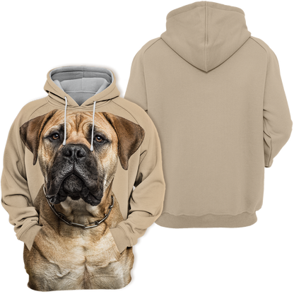 Uniseksowy Kaptur dla Psów | Bull Mastiff