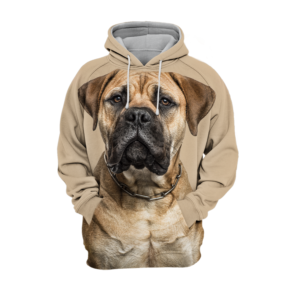 Uniseksowy Kaptur dla Psów | Bull Mastiff