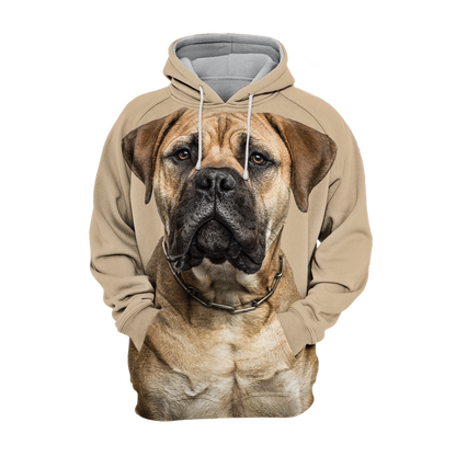 Uniseksowy Kaptur dla Psów | Bull Mastiff