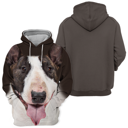 Unisexowy Kaptur dla Psów | Bull Terrier