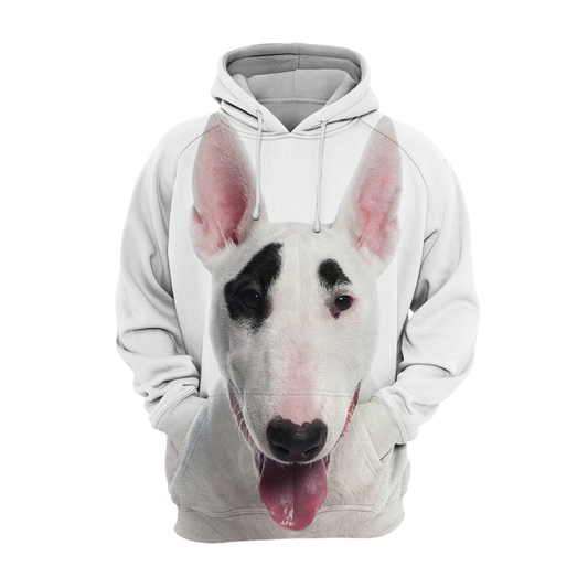 Unisex Hoodie dla psów | Szczeniak Bull Terrier