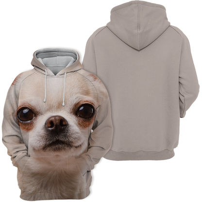 Unisexowy Kaptur dla Psów | Wygląd Chihuahua