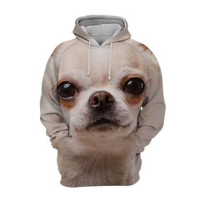 Unisexowy Kaptur dla Psów | Wygląd Chihuahua