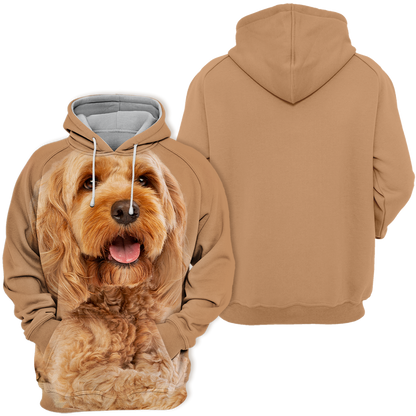 Unisexowy Hoodie dla Psów | Uroczy Cockapoo