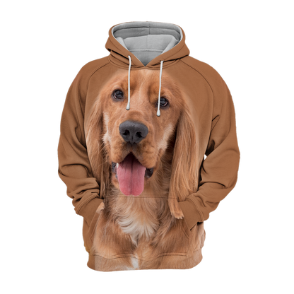 Unisexowy Kaptur dla Psów | Cocker Spaniel Szczęśliwy