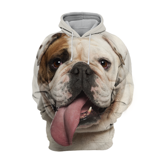 Unisex Bluza dla Psów | Angielski Bulldog Pitbull Psotny