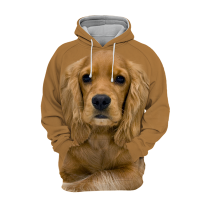 Unisex Hoodies dla psów | Uroczy Cocker Spaniel Angielski