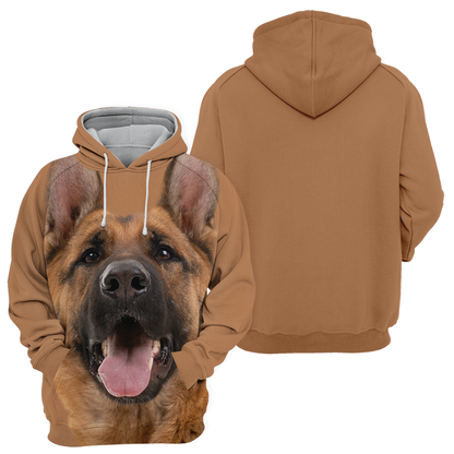 Unisex Hoodie dla psów | Śmiech owczarka niemieckiego