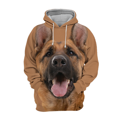 Unisex Hoodie dla psów | Śmiech owczarka niemieckiego