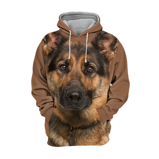 Unisex Honden Hoodie | Niemiecki Owczarek Cichy