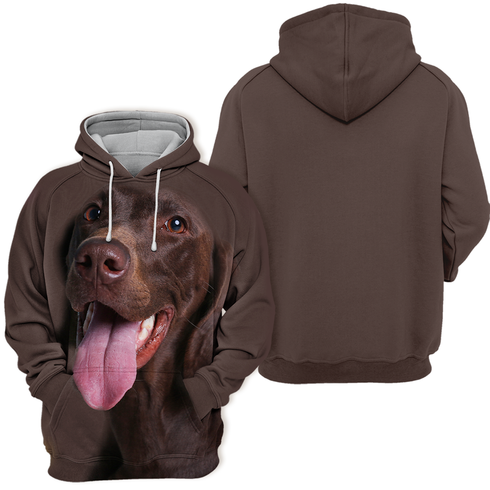 Unisex Hoodie dla Psów | Niemiecki Krótkowłosy Wyżeł Szczęśliwy
