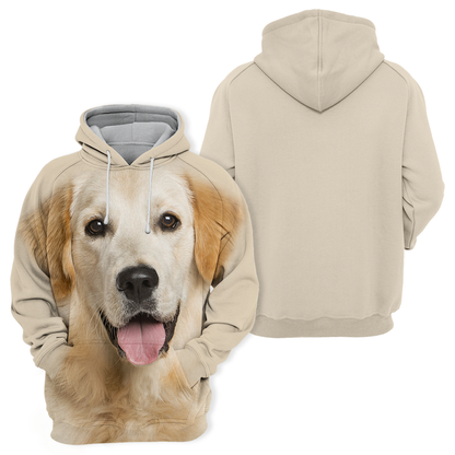 Unisex Bluza dla Psów | Uroczy Golden Retriever