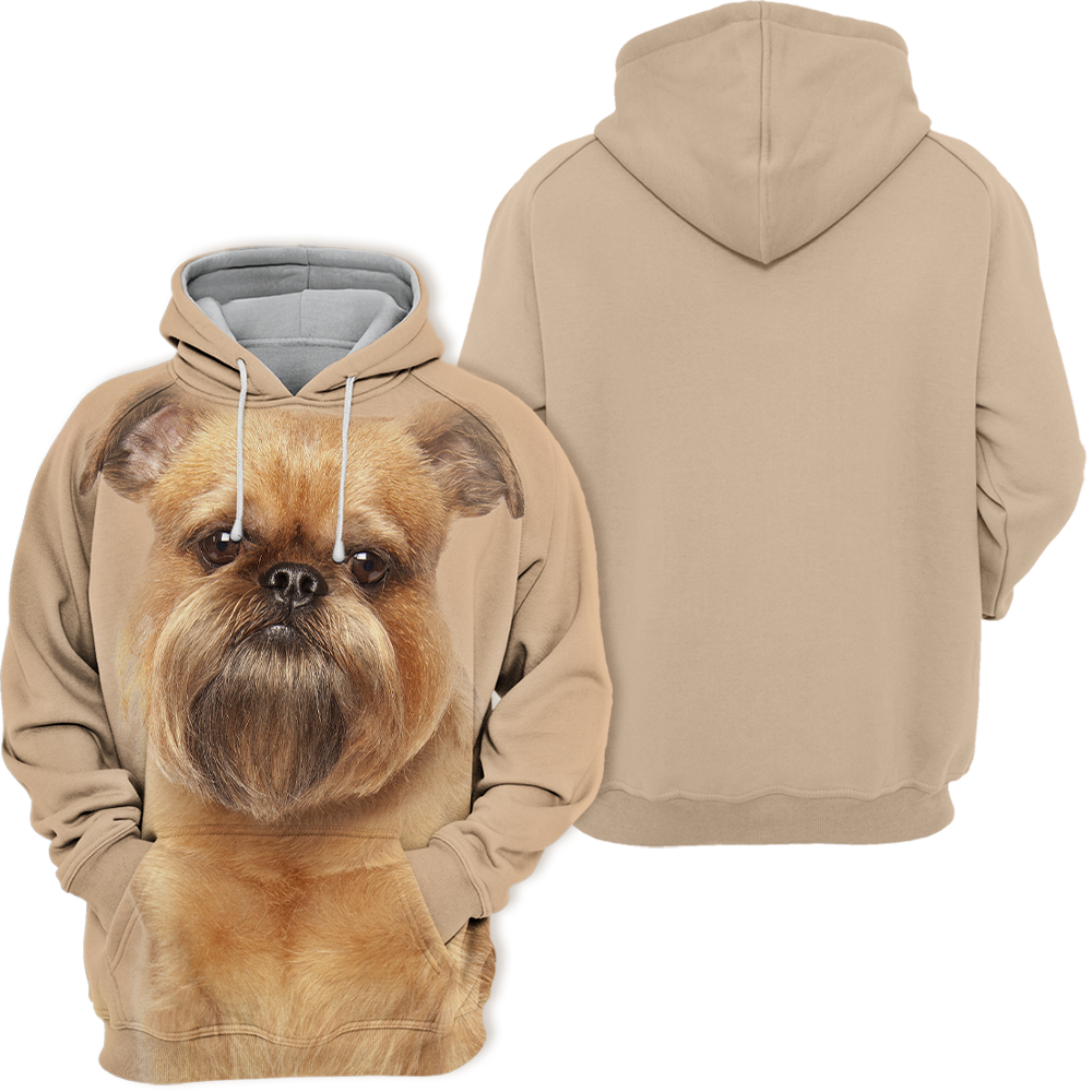 Unisex Hoodie dla Psów | Griffon Bruxellois