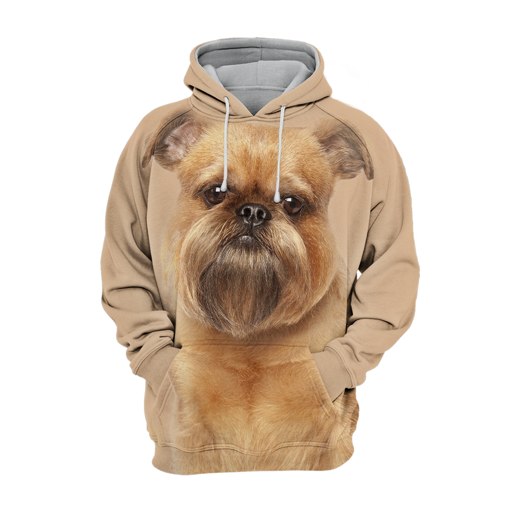 Unisex Hoodie dla Psów | Griffon Bruxellois